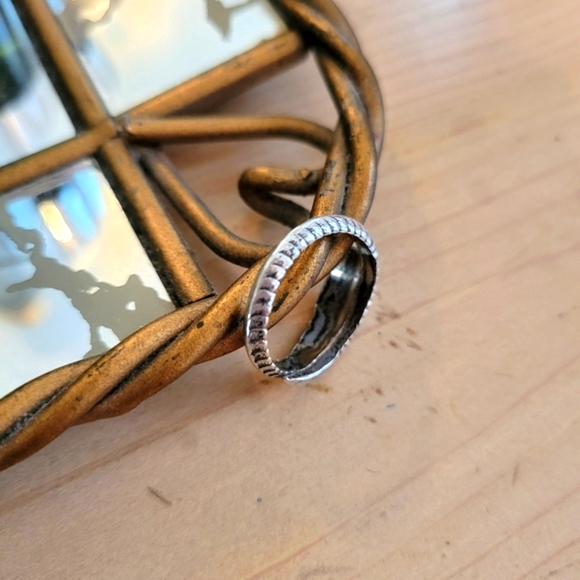 Sterling Silver Snake Ring - Size 7-1/4 - Picture 5 of 8